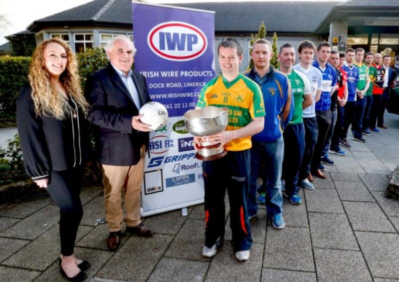Pictured at the launch of the Irish Wire Products sponsored Limerick SFC