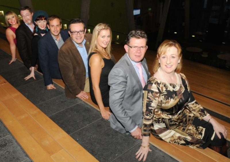 The cast of College Players' Lend Me A Tenor, opening in the Lime Tree Theatre next week. Picture: Gareth Williams