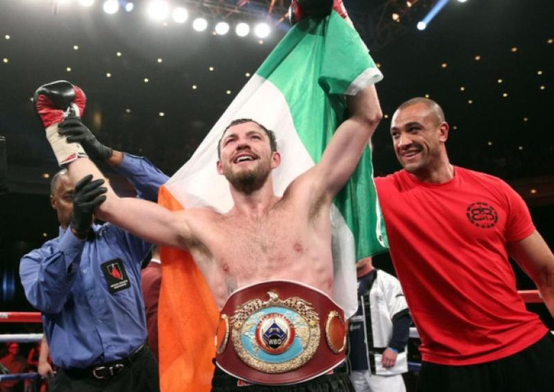 WBO middleweight champion Andy Lee