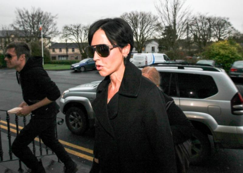 Dolores O'Riordan arriving at Ennis Courthouse [Picture: Press 22]