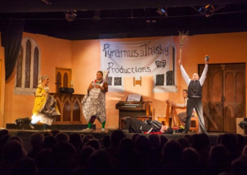 A scene from Moonshine, a play by Jim Nolan, performed on the opening night of the West Limerick Drama Festival by the Knockaderry Drama Group. Picture: Marie Keating