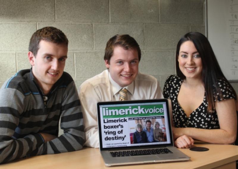 UL journalism students aiming to give a Voice to Limerick Limerick Live
