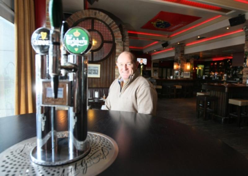 Peter Clohessy in the bar which bears his name on Howley's Quay, which closed on Sunday last. Picture: Keith Wiseman