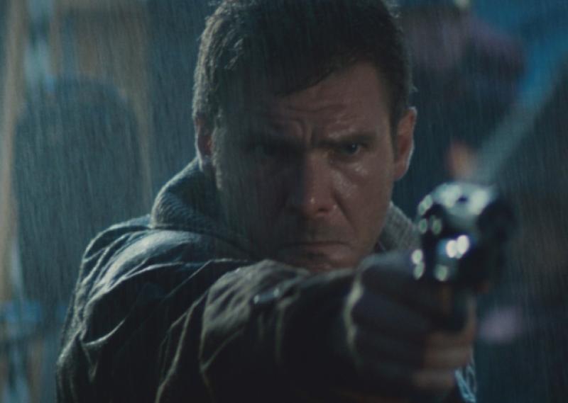 Harrison Ford as Rick Deckard in Blade Runner, screening this Thursday night at the Omniplex