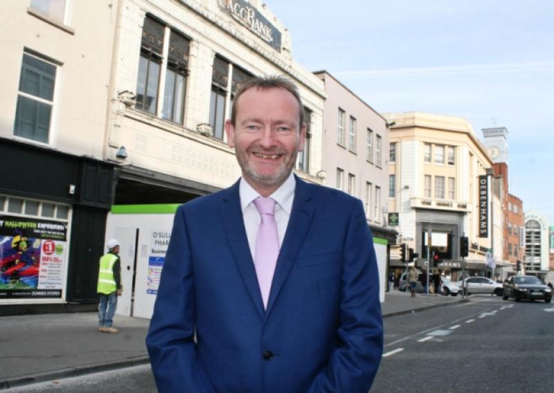 Permanent TSB's regional manager George McGrath, from Pallasgreen, who is overseeing a �1.7m investment which will see the bank move into 131 O'Connell Street. Picture: Adrian Butler