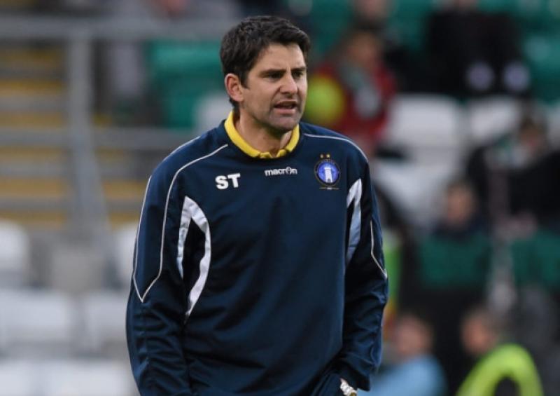 Departing Limerick FC manager Stuart Taylor