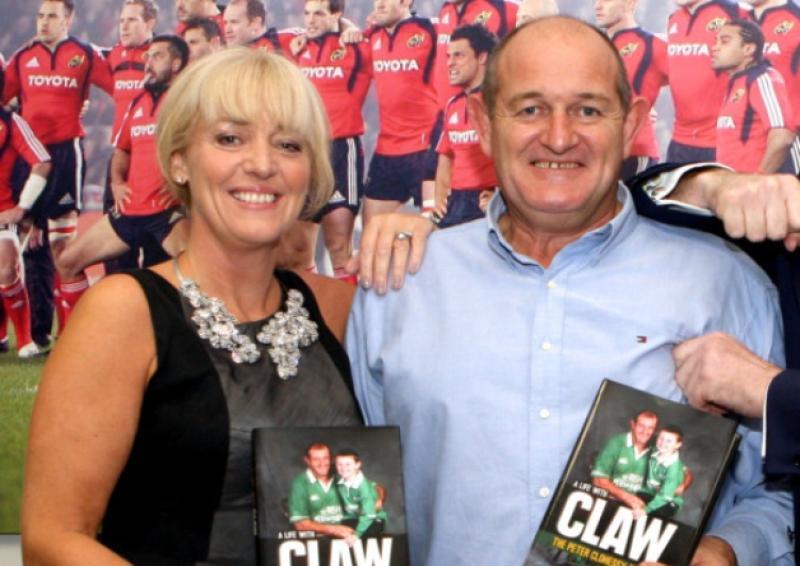 Anna Gibson-Steel and Peter Clohessy at the launch of A Life with Claw   Picture by Dave Gaynor