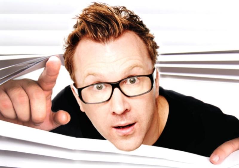 Spinning the wheel: comedian Jason Byrne returns to the UCH with 'You Name The Show', an off the cuff riot of a show that is proving hugely popular for the high profile comic