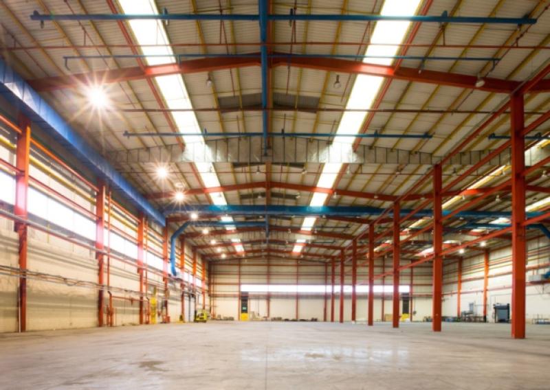 The High Bay area of the old Dell factory building in Castletroy, which was bought by the council for the purposes of setting up a film and television production studio. Below, Pat Daly, economic development and planning