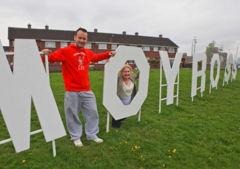 A new voice: Dean Quinn and Sheila Fitzpatrick ODonnell who will take part in the MOYROSS production at the Lime Tree Theatre in Mary Immaculate College [Picture: Dermot Lynch]