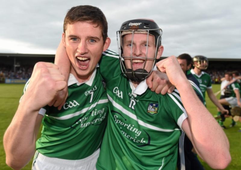 Gearoid Hegarty (pictured above with David Dempsey) is one of three injury concerns for Limerick U-21 hurling manager John Kiely, ahead of their All Ireland quarter final game against Galway on August 22.