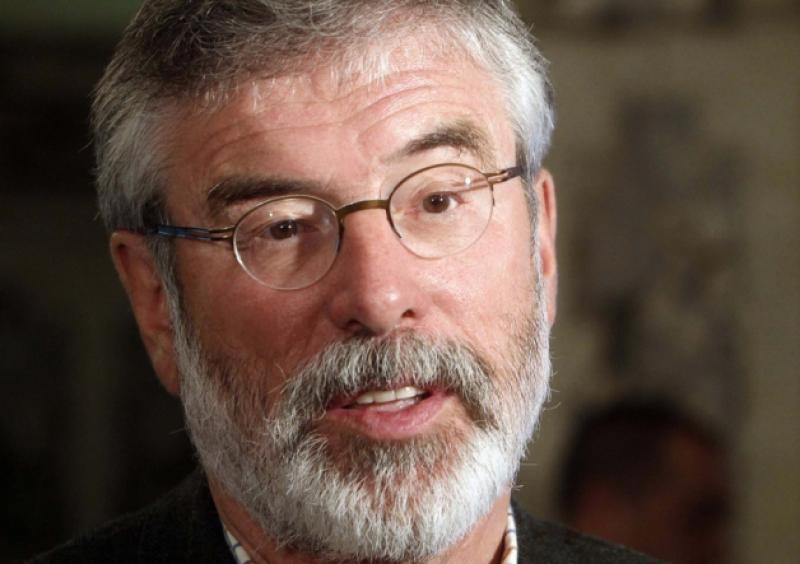 Gerry Adams has said the Taoiseach's claims are 'untrue'