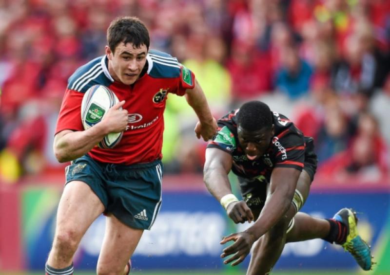 Munster full back Felix Jones, in action here against Toulouse, has had to retire from rugby due to a neck injury