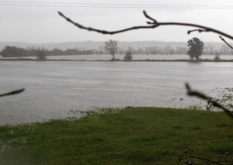 Flooding at Coolanoran on the main Rathkeale NewcastleWest road.