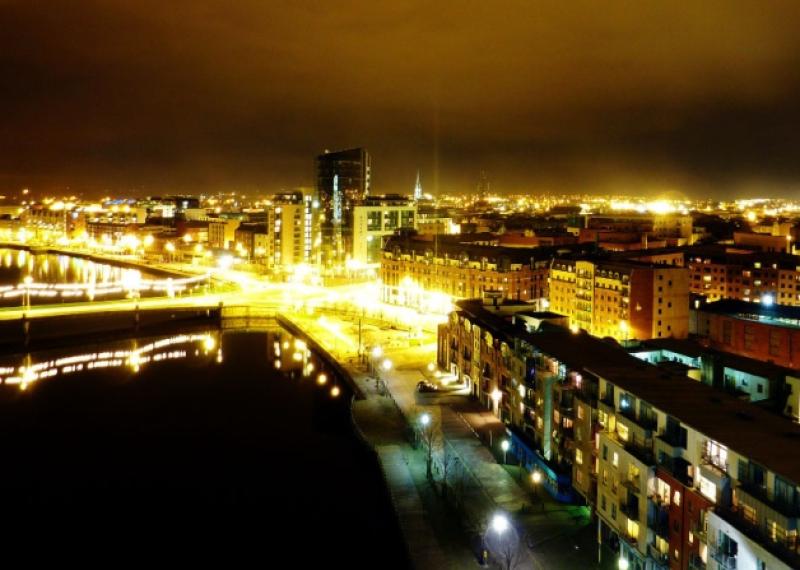 Limerick is in the running to be the location for a new national Diaspora Centre, with plans to build an 'iconic building' on the banks of the Shannon in the city. Picture: Darren O'Connor