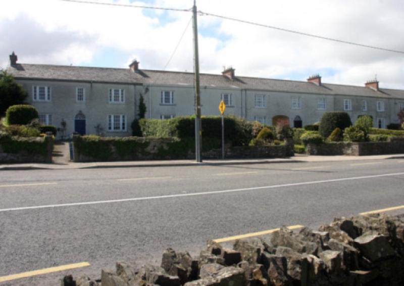 Homes at Hamilton Terrace in Glin which Limerick County Council is seeking to have listed