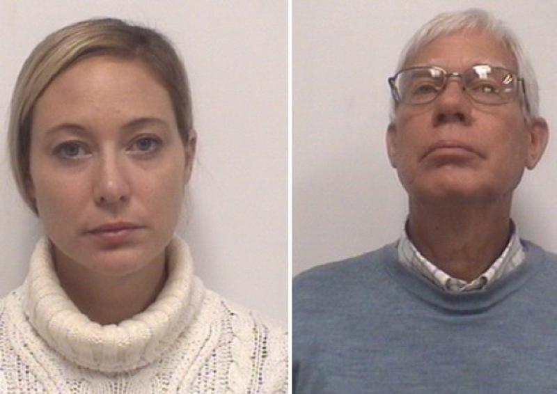 Mugshots released by police of Molly Martens Corbett, 32, and Thomas Martens, 65, both of whom have been charged with the second degree murder and voluntary manslaughter of Limerickman Jason Corbett, 39, the father of two young children