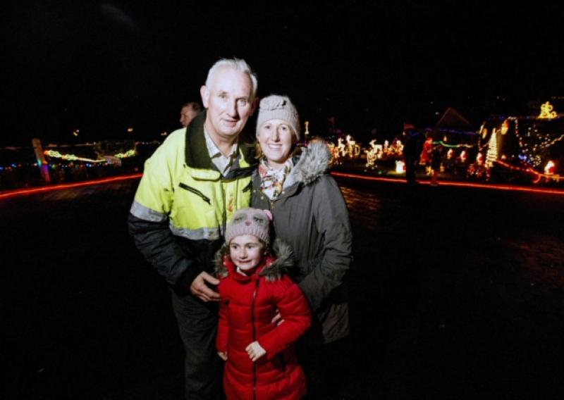 Tony Noonan with Mary and Catherine Galvin