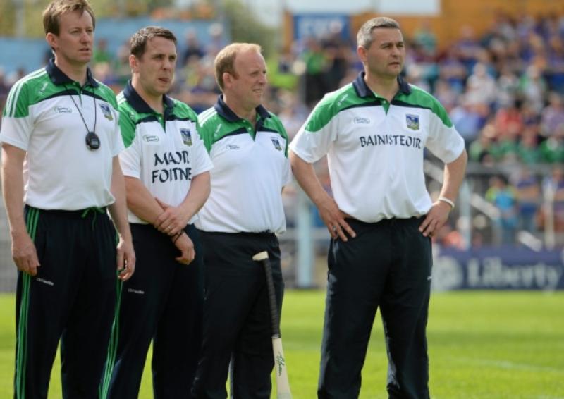 The Limerick senior hurling management team from 2015. From left: Paul Beary, Mark Lyons, Dave Clarke and TJ Ryan.
