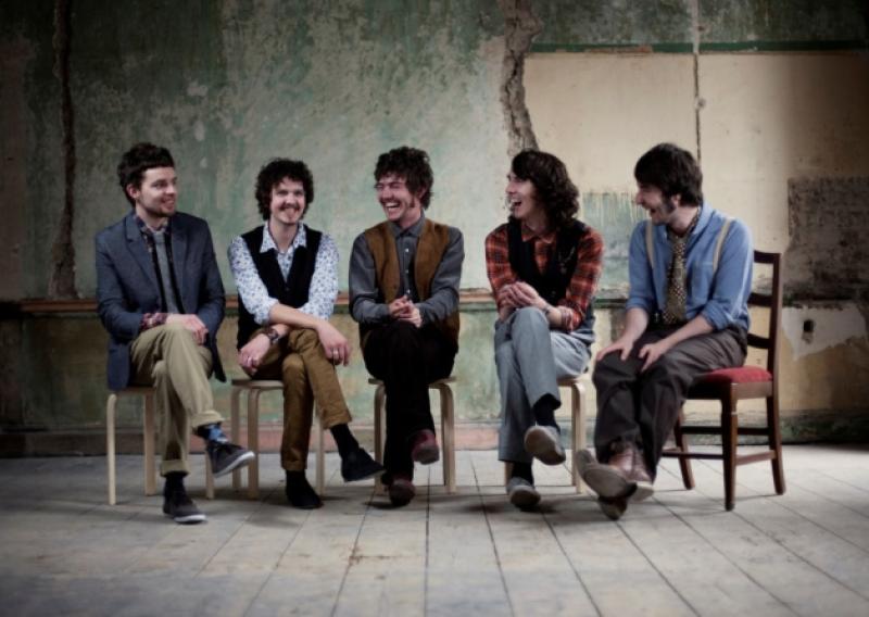 O Emperor: Richie Walsh, Alan Comerford, Philip Christie, Brendan Fennessy and Paul Savage