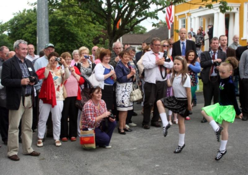 Huge crowds turned out in Bruff for the visit of Caroline Kennedy and her children - one of many imaginative Gathering events that are energising Ireland