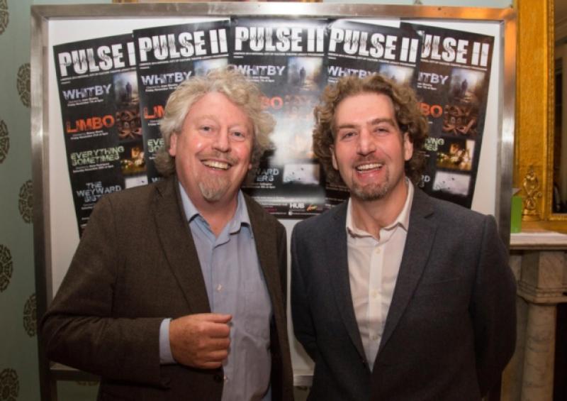 Dr Michael Finneran,senior lecturer in drama at MIC (right) with City of Culture director Mike Fitzpatrick