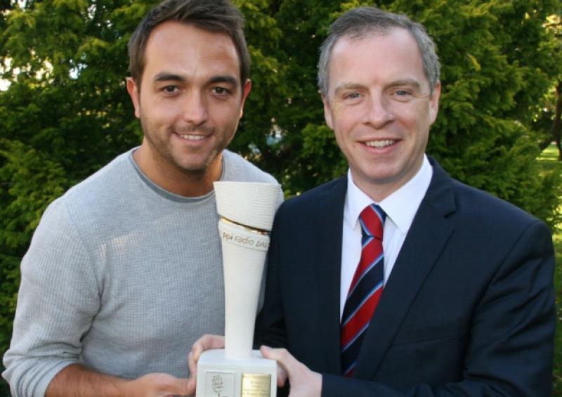 JJ Hartigan and Will Leahy won gold for their documentary on the history of discos in Ireland. Below, Mairead Heffernan pictured with her PPI Radio Award