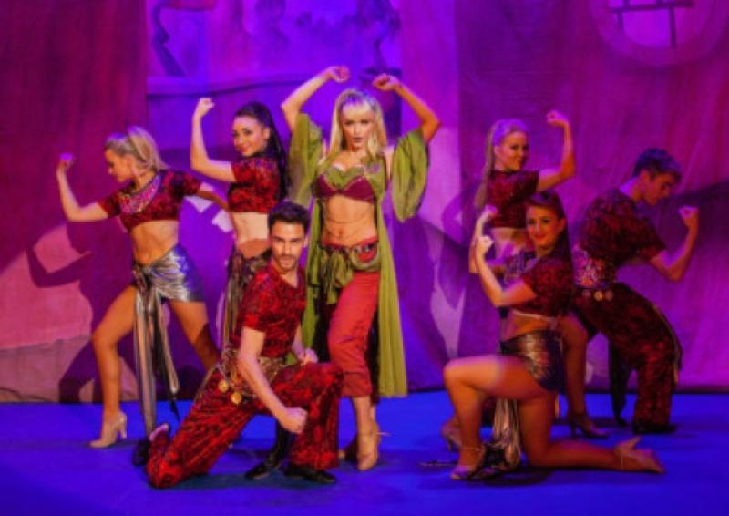 Pop princess: Limerick's Leanne Moore appearing in Aladdin, running in the University Concert Hall until January 5