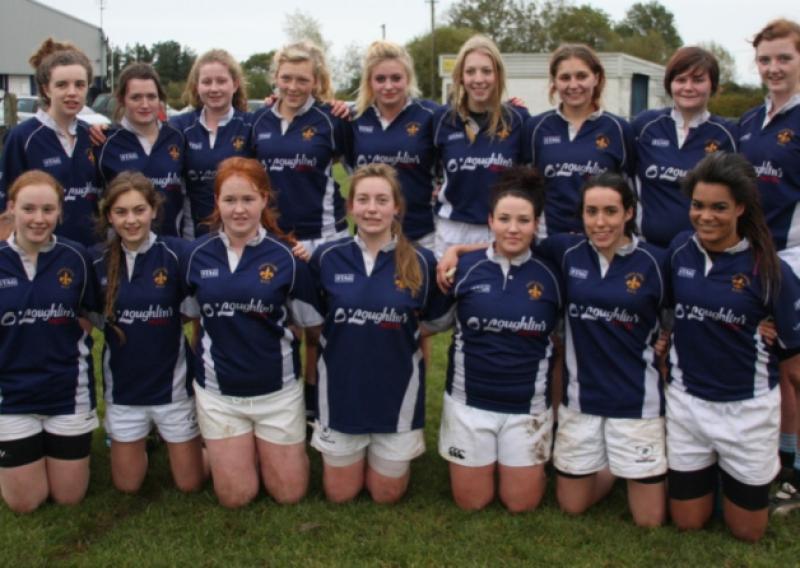 The Portlaoise Girls U-18 Rugby team