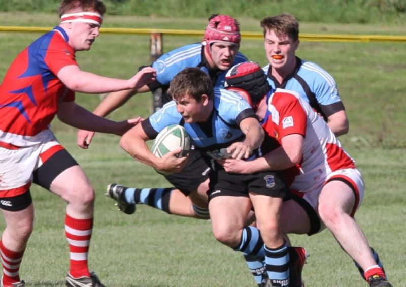 Shannon match winner Tadgh Bennett in action against UL Bohs in the Charity Cup final last week
