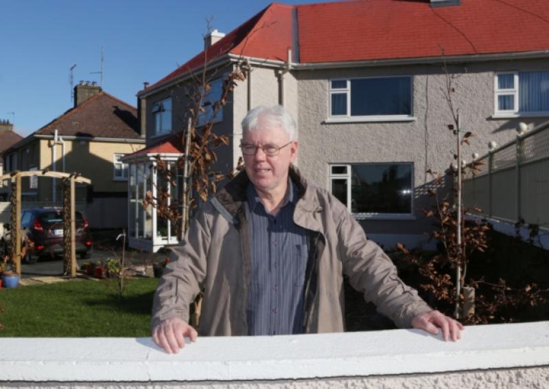 'Proud of home': Paddy Mullins, outside his home in St Nessan's Park in Dooradoyle. Picture Liam Burke/Press 22