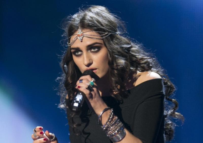 Kellie Lewis from Kilbehenny performing on The Voice of Ireland