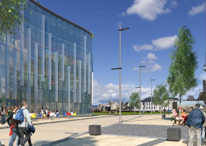 An 'iconic building' forms a part of the Limerick 2030 masterplan