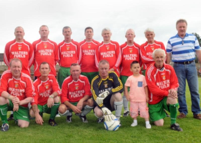 The Moyross team which competed in the Over 40's Soccer Tournament at Pearse Stadium, Janesboro last weekend