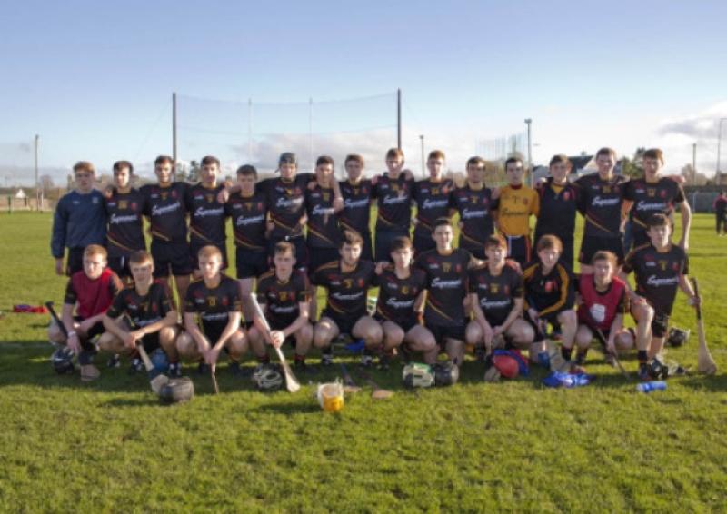 The Ardscoil Ris team that played West Limerick Colleges in the Harty Cup this Wednesday in Kilmallock