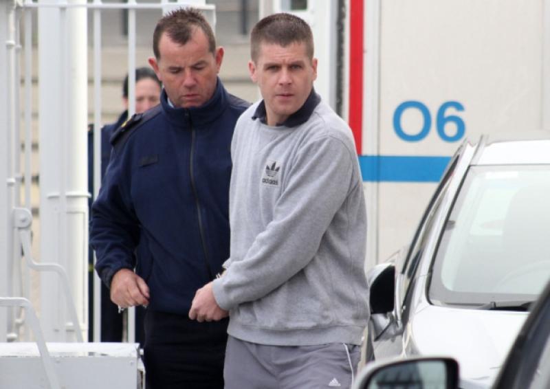 Colin Culhane (right) was sentenced to five years imprisonment