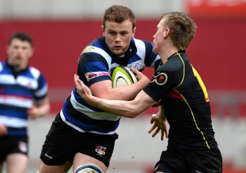 Crescent College captain and number eight Cormac Blake is included in Leader Sport's team of the 2014 Munster Schools Senior Cup at number eight