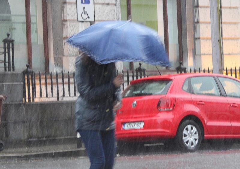 Met Eireann is warning of strong gusts in Limerick Picture: Michael Cowhey