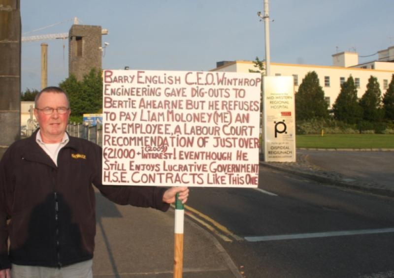 Liam Moloney Protest ILIM 25-25-06-13Liam Moloney.