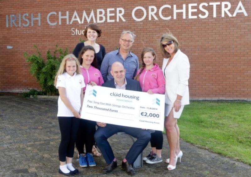 Clúid makes a big donation to ICO’s Sing Out With Strings school project Limerick Live