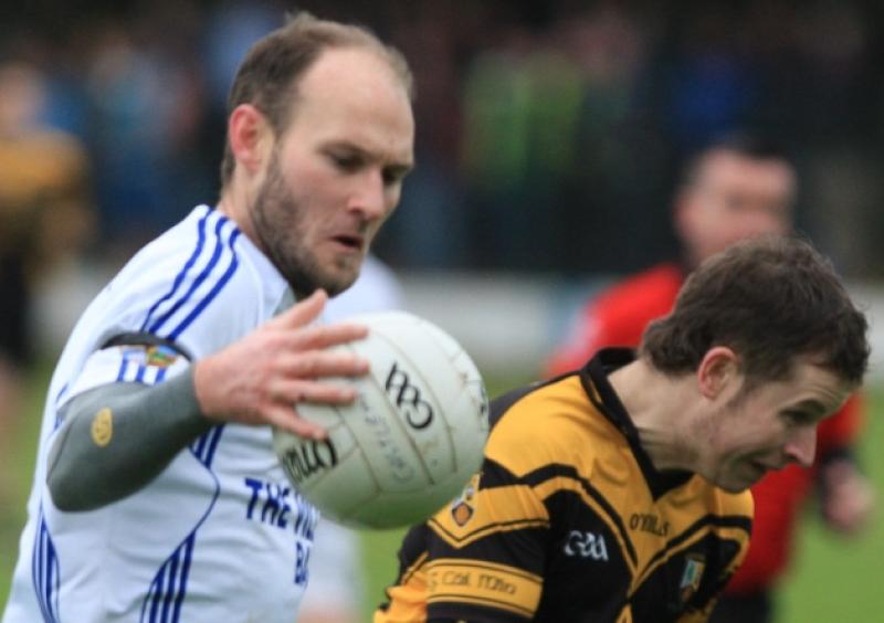 Feohanagh-Castlemahon captain Tossie Butler breaks through the Coolmeen defence