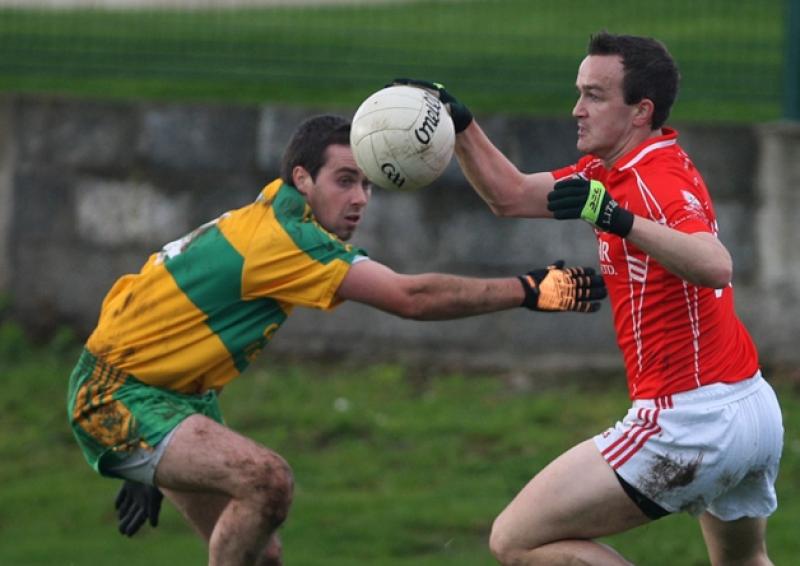 Monaleen's Peter Russell pictured in a game against Ballylanders