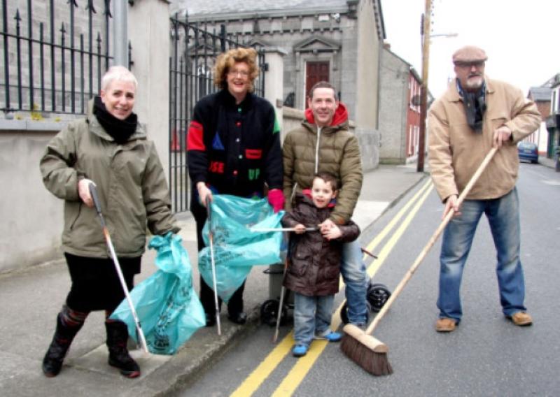 Volunteers stage clean-up in Limerick parish 
