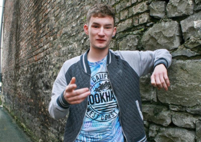 Jack 'Lynchy' Lynch, 19, who has released his debut single Spotlight on Universal. Picture: Adrian Butler