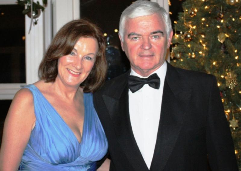 Jim Long, the owner of the Newcastle West hotel with his wife, Prof Mary Sheppard