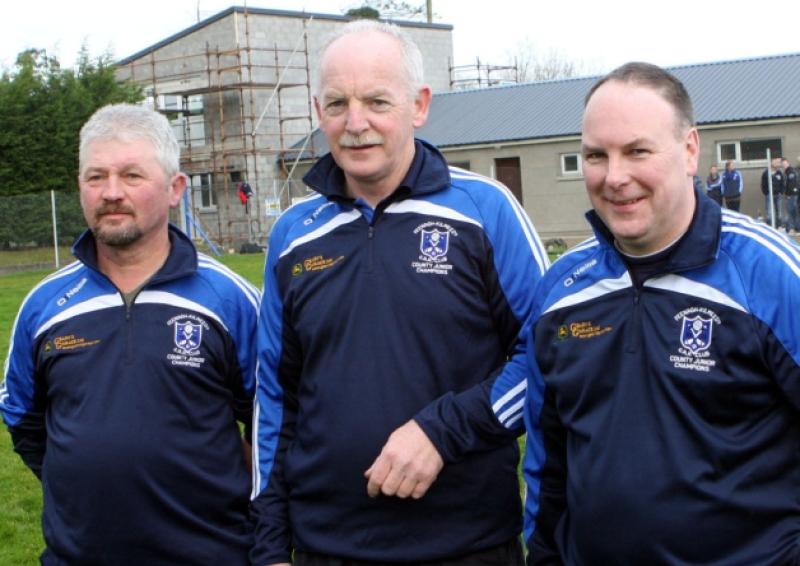 Feenagh-Kilmeedy's management;L iam Long (selector), DJ O'Sullivan (manager) and Eamon O'Connor (selector)