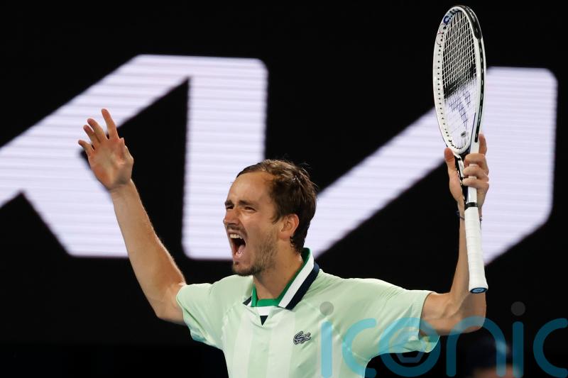 Title favourite Daniil Medvedev survives major scare to book semi-final spot