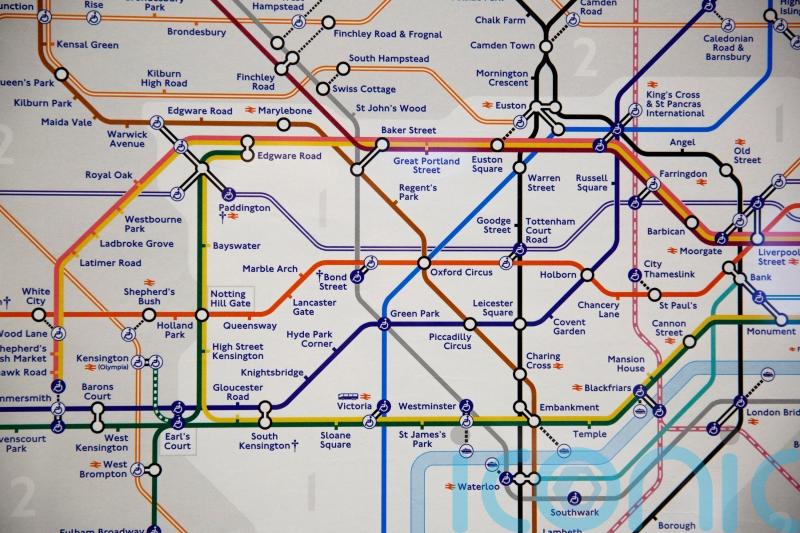 First Tube map with Elizabeth line published