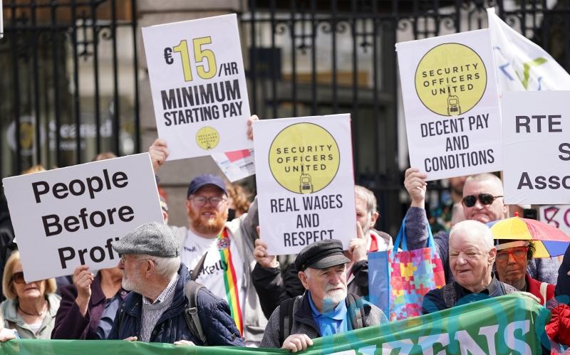 June protest ‘a first step to force further Government action on cost of living’