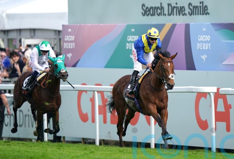 Desert Crown storms to glorious Derby victory